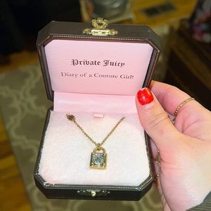 Juicy Couture locket necklace